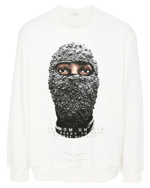 Ih Nom Uh Nit Mask Sweatshirt in White für Herren