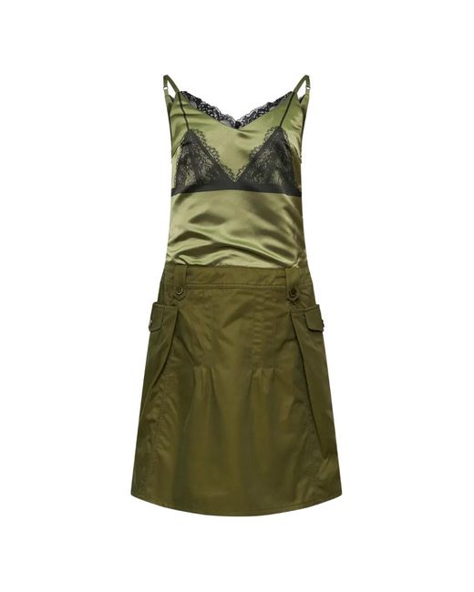 ANDERSSON BELL Robe Imprimée À Poches Cargo Et Soutien-Gorge En ...