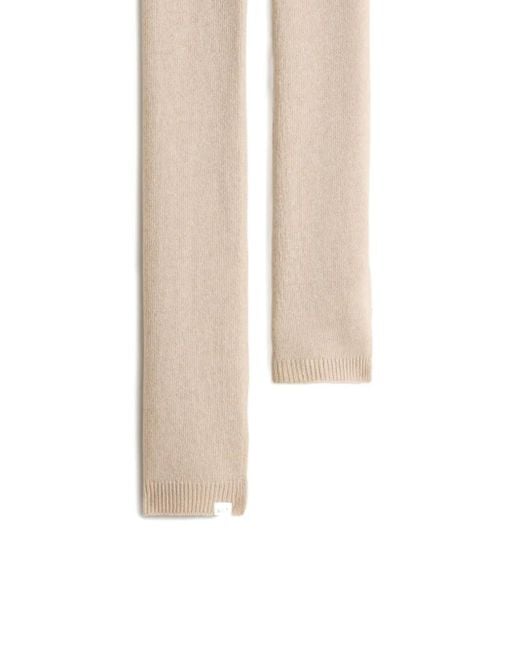Woolrich Natural Virgin Wool-Blend Scarf for men