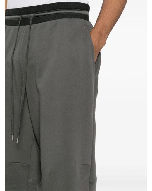 Helmut Lang Gray Curve Sweatpants for men