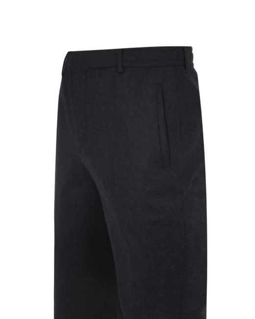 Corneliani Black Light Trousers for men