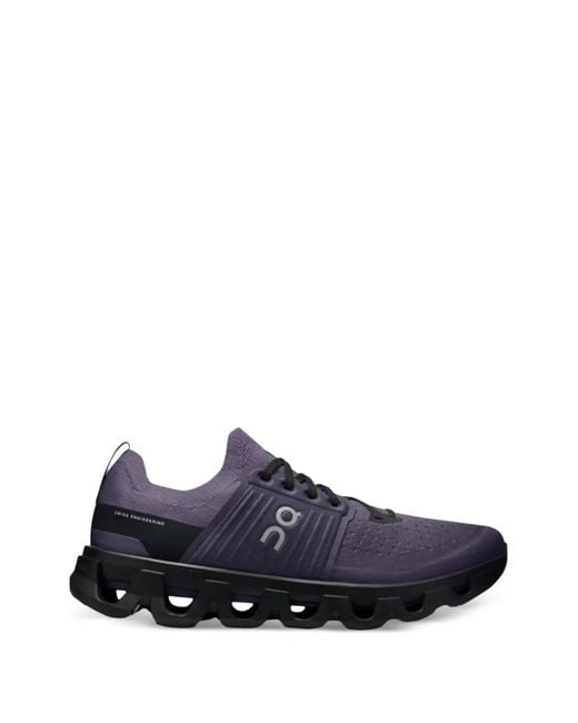 On Shoes Blue Cloudswift 4 Lace-Up Sneakers for men