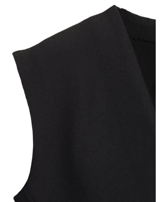 CFCL Black Milan Flare Vest