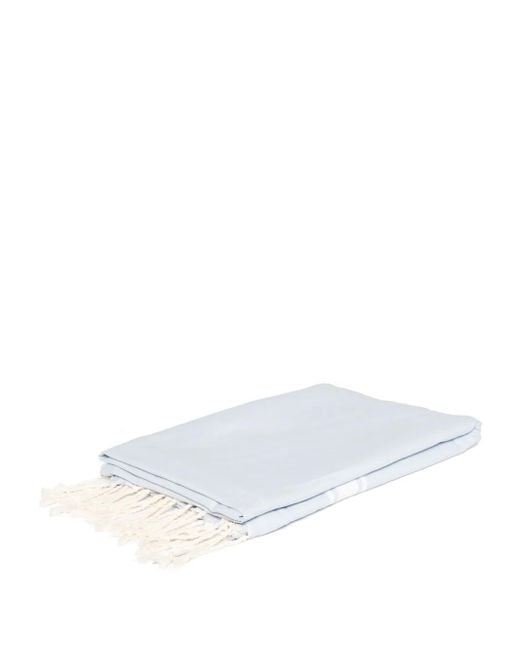 Toalla de playa Foutas Mc2 Saint Barth de color White