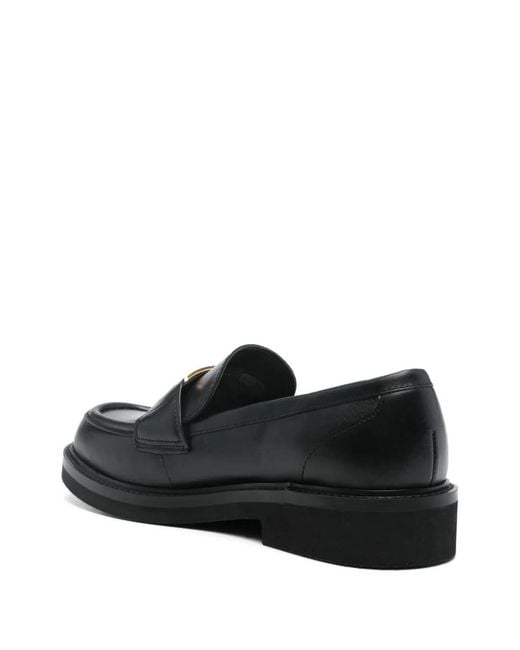 Guess Black Shuttle Loafers