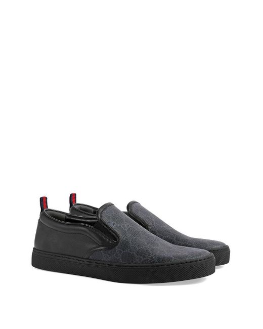 gucci gg supreme sneaker black