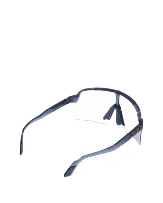 Rudy Project Blue Geometric-Frame Sunglasses for men