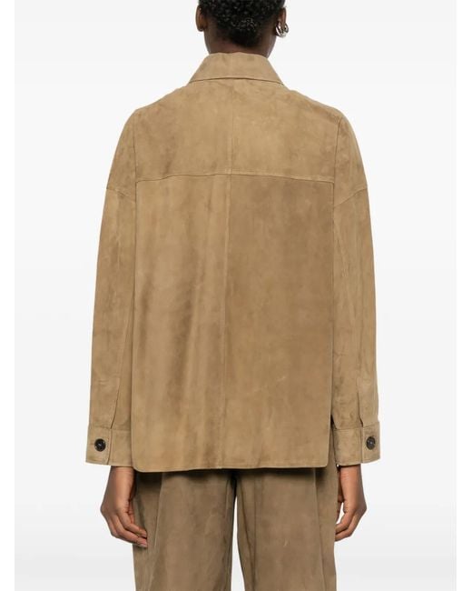 Arma Natural Kaylee Suede Jacket