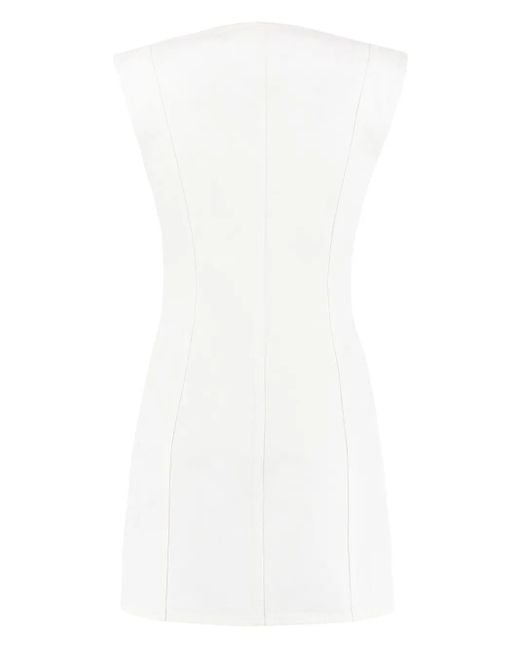 Givenchy White Denim Short Dress