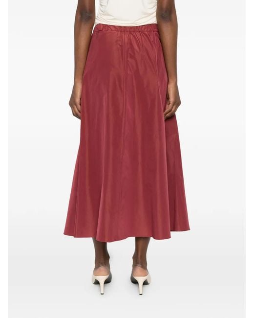 Weekend by Maxmara Plooirok in het Red