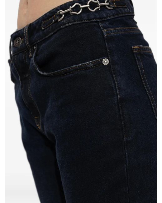 Golden Goose Deluxe Brand Blue Chain Denim Jeans
