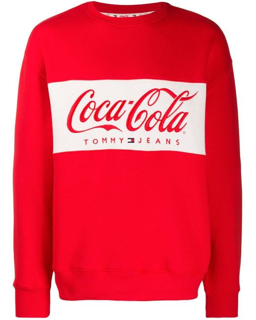 Tommy Hilfiger Denim Tommy x Coca Cola Sweatshirt in Rot für Herren | Lyst  AT