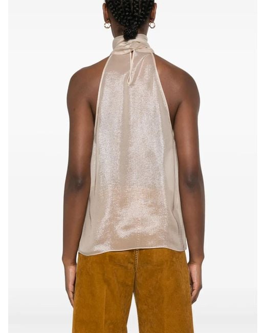 Tom Ford White Pussy-Bow Collar Blouse