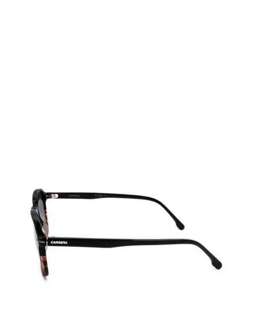Carrera White Tortoiseshell-Effect Square-Frame Sunglasses for men