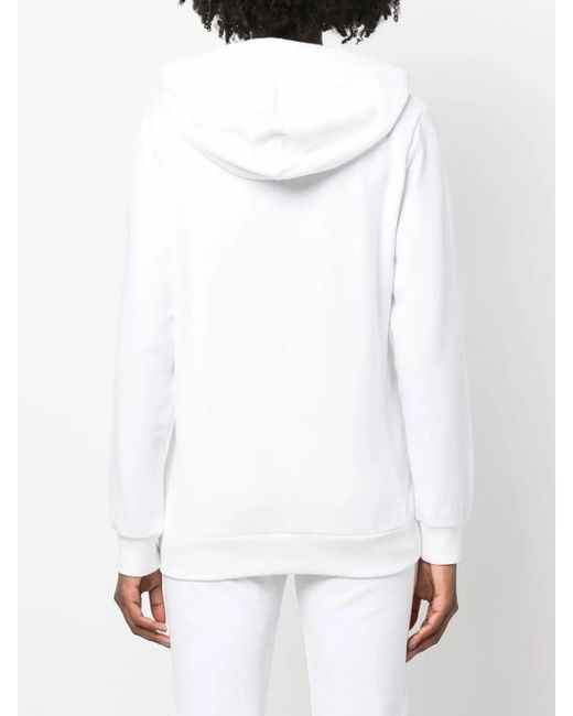 Rossignol White Hoodie Mit Logo-Print