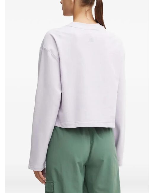 Adidas White Yoga Sweatshirt