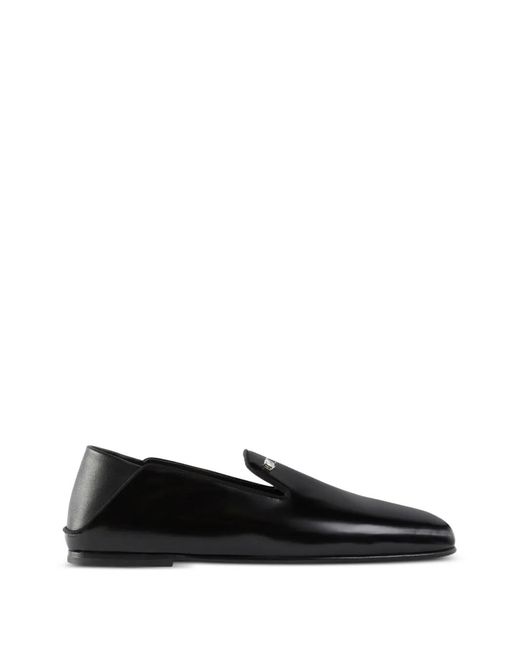 Giuseppe Zanotti Black Mocassins Linus for men