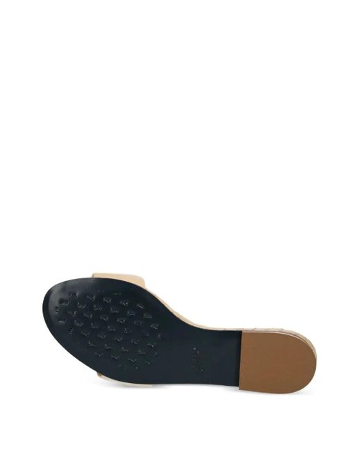 Patrizia Pepe レザー サンダル Natural