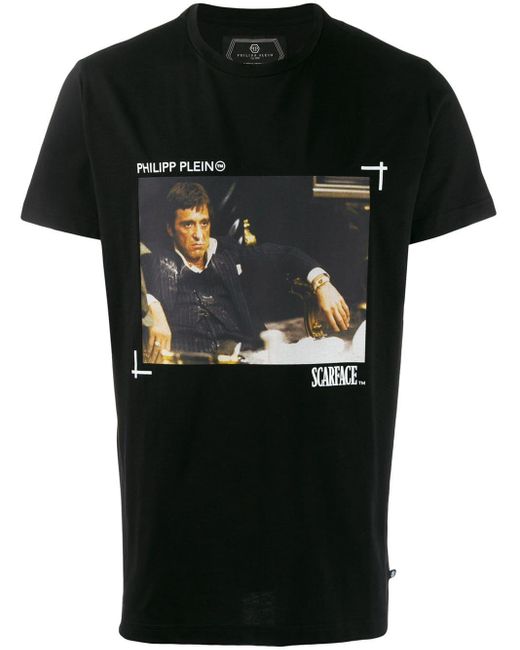 Philipp Plein Scarface T-shirt in Black for Men | Lyst Canada