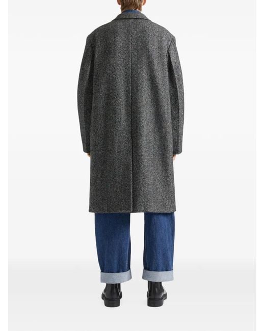 Givenchy Gray Tailored Coat for men