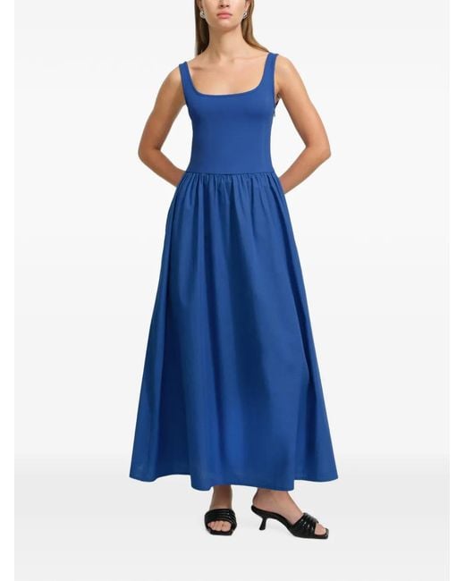 MARCELLA Blue Robe Longue Clara