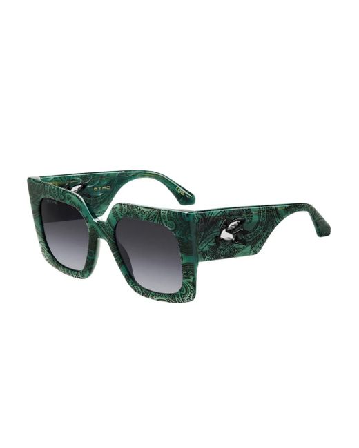 Etro Green Mania Sunglasses