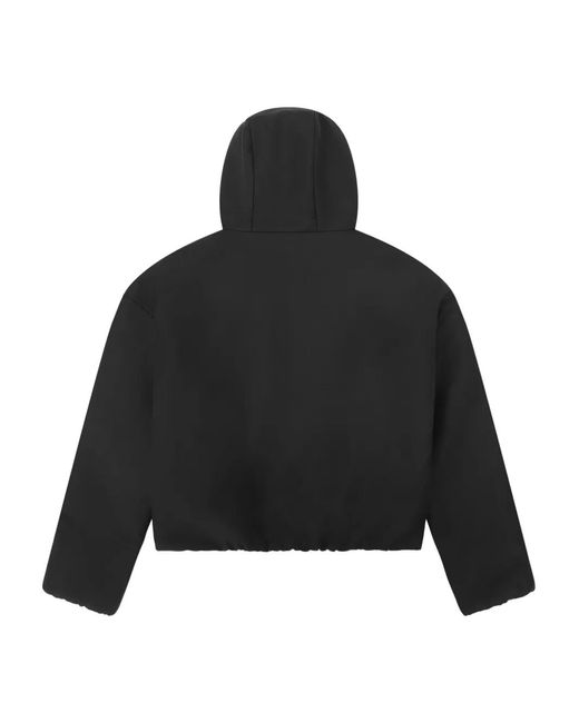 HELIOT EMIL Black Hooded Jacket for men