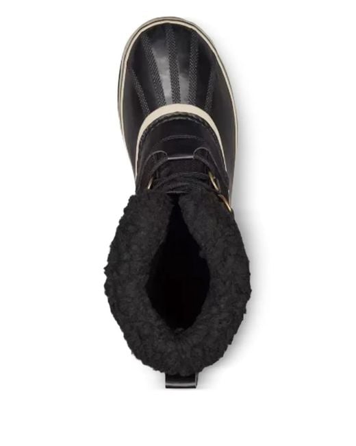 Sorel Black Lace-Up Fastening Boots for men