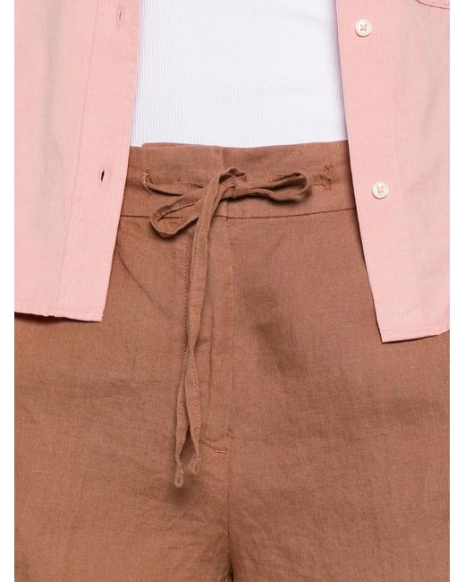 Marc O' Polo Brown Drawstring Shorts