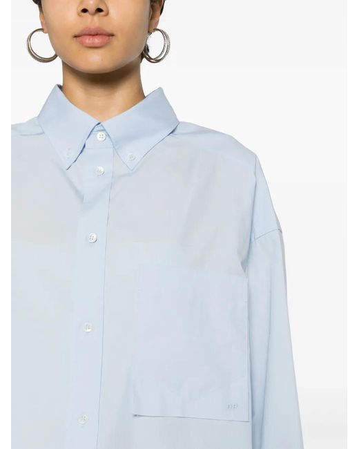 DARKPARK White Nathalie Cotton Shirt
