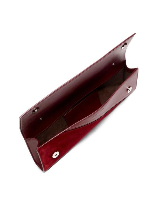 Proenza Schouler Red Hex Clutch