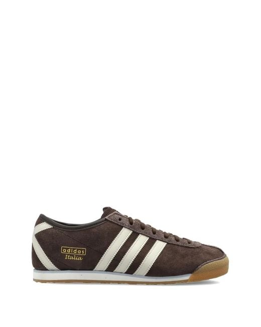 Adidas White Italia 70S Leather Sneakers