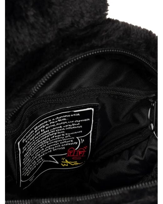 Eastpak Black Disney Faux-Fur Shoulder Bag for men