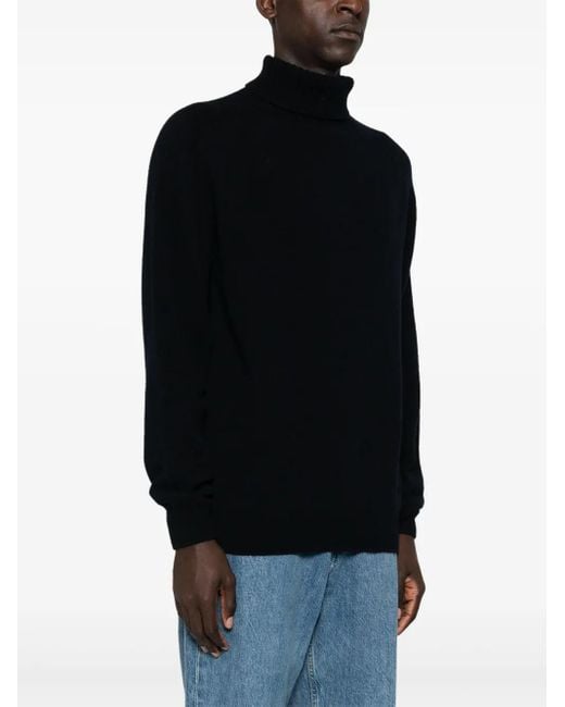 Sunspel Black Sweater for men