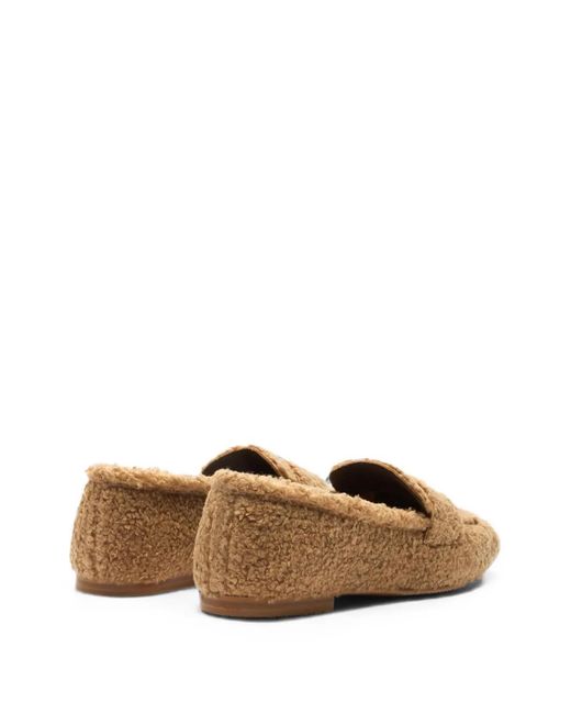 Casadei Natural C-Chain Loafers
