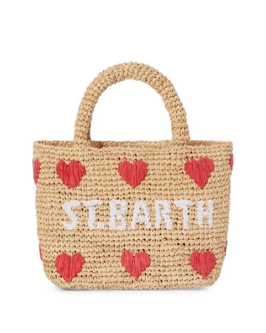 Borsa Mini di Mc2 Saint Barth in Pink