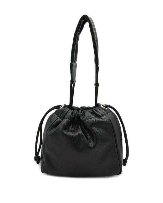 Vivienne Westwood Logo-Plaque Bucket Bag in Black | Lyst