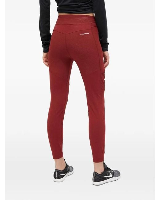 Salewa Red Patch-Pocket Leggings