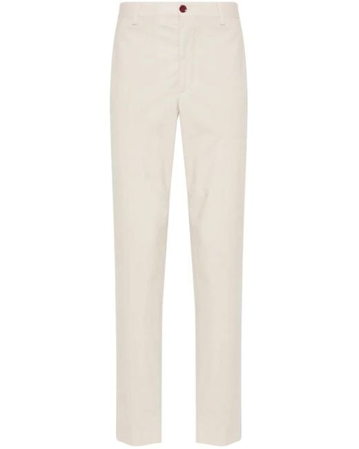 Etro White Poplin Chinos for men