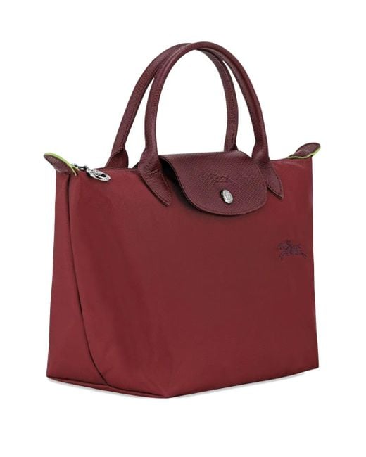 Borsa Tote Le Pliage Piccola di Longchamp in Purple