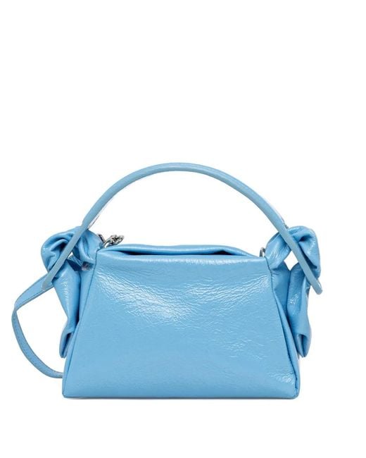 KENZO Blue Knotted Cross Body Bag
