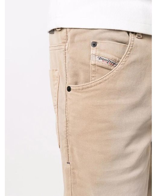 DIESEL Natural Drawstring-Waist Denim Shorts for men