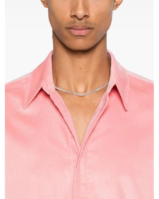 Gabriela Hearst Pink Cotton Shirt for men