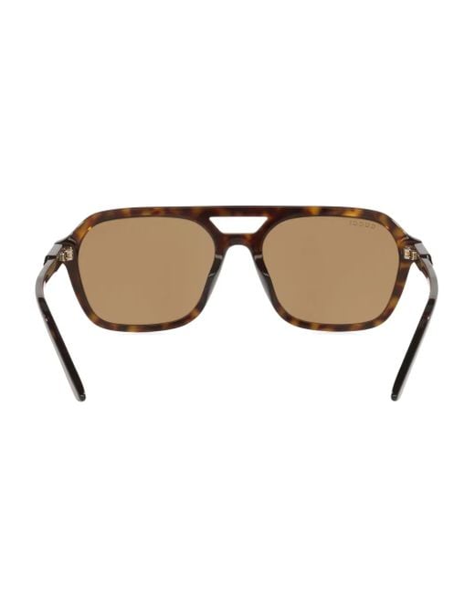 Gucci Natural Geometric Sunglasses for men