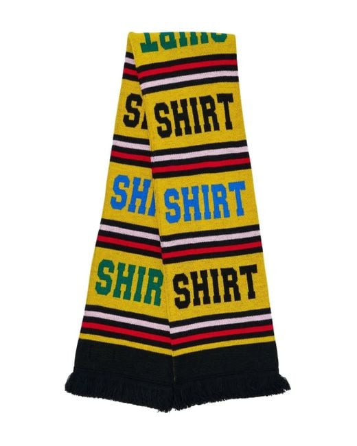 Écharpe À Franges Comme des Garçons pour homme en coloris Yellow