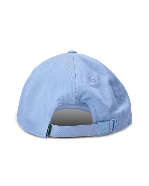 Lacoste Blue Logo-Patch Adjustable-Fit Cap for men