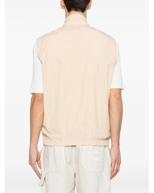 Chaleco Con Cremallera Eleventy de hombre de color White
