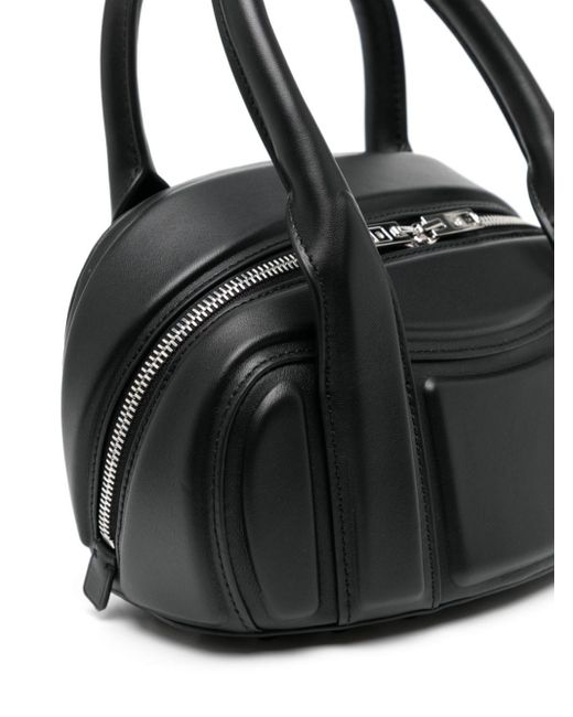 Alexander Wang Black Small Roc Panelled Leather Bag