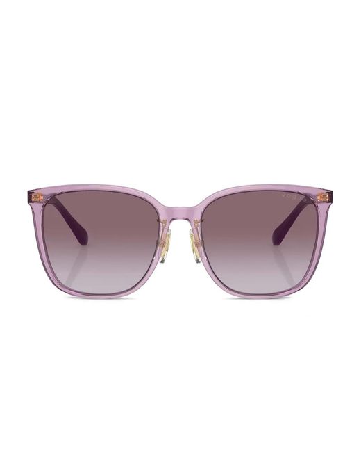 Vogue Eyewear Purple Square-Frame Sunglasses