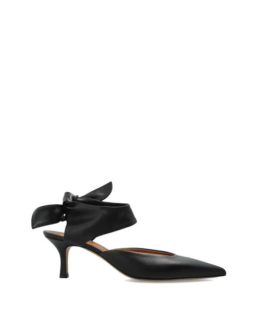 Odissi White Jodie Knotted Pumps